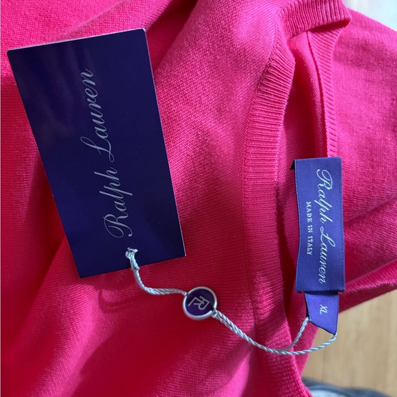 Polo Ralph Lauren Purple Label “cotton crewneck” size men’s XL NWT $695 retail - Picture 4 of 8